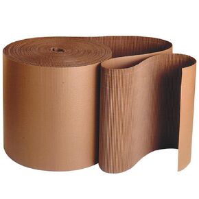 Poly Bag Guy Singleface Roll ، B-Flute ، 48 "× 250" ، Kraft ، 1/Roll