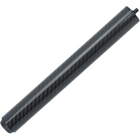 Zunate Pool Cue Extension with Bumper, Carbon Fiber Extension Billiard, Snooker Cue Extension Billiards Accessory