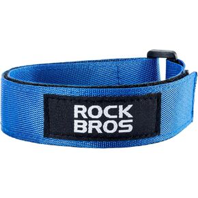 ROCKBROS Holding Strap for Brompton Bike, Adjustable Hook and Loop Strap for Fixing Bike Frame, Lightweight Ankle Strap