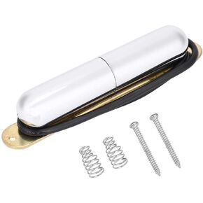 Electric Guitar Pickup, Alnico V Magnet Lipstick Tube Pickup Single Coil Pickup for ST Guitar Accessory Parts(Silver)