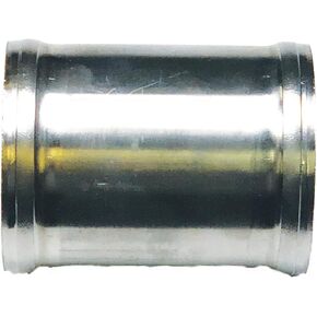 3" OD Aluminum Tube Hose Connector 6061 T6 Aluminum Joiner Tubing with Bead Roll, 16 Gauge, 3" Length