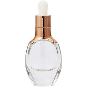 30ml 1oz Empty Refillable Clear Glass Dropper Bottles Essential Oil Container Vial Perfume Sample Bottles
