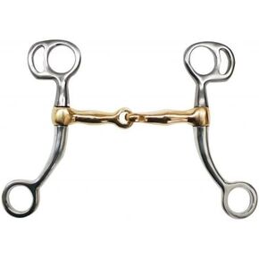 Showman Pony Stainless Steel Tom Thumb Bit