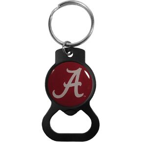 Siskiyou Sports NCAA Alabama Crimson Tide Bottle Opener Key Chain, Black, One Size