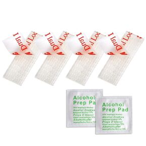 EZ Pass/IPass/IZoom/SunPass Mounting Strips 4 Pcs (2 Sets), Peel and Stick Adhesive Strips Dual Lock Tape (4)