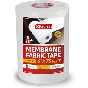 XFasten Waterproofing Membrane Sheet, 6" x 75 Ft Shower Waterproofing Membrane Tape for Underlayment Tile, EPDM Underlayment, Cement Board Tape
