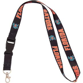 Desert Cactus University of Florida Lanyard Gators Car Keys ID Badge Holder Keychain Detachable Breakaway Snap Buckle (Lanyard E)