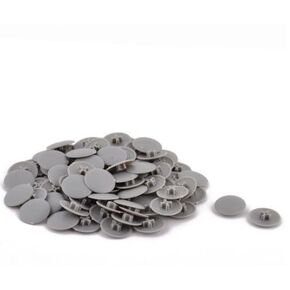 100Pcs Gray Screw Cap Covers Assortment Kit,Industrial and Scientific,Plastic Self-Tapping Caps Hole Covers for Phillips Screws Head,Cabinet Decor Tapping(11MM) Self-Tapping Screws,Fasteners