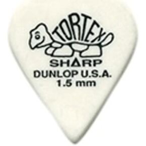 Dunlop Dunlop Tortex Sharp 1.50 Guitar Picks - 12 Pack (412P1.50)