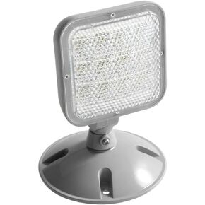 LED ENERGY PLUS Remote Outdoor Emergency Light Head – Single Head LED Lamp - Weatherproof Emergency Exit Lighting – 3.6V OR 9.6V Volts, 1.7 Watts (1 Pack)