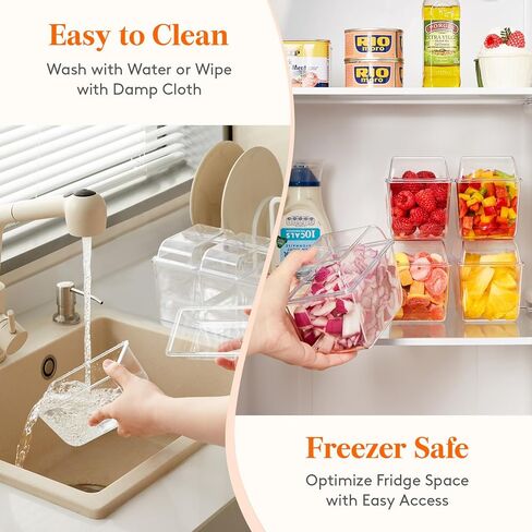 علبة بهارات مبردة بالثلج من لايف ويت مع 3 حاويات (2.5 كوب)، خادم بهارات مع أغطية منفصلة، ​​طبق صينية تقديم مع أطباق قابلة للإزالة لإكسسوارات البار، الفاكهة، السلطة، التاكو، تزيين الحفلات in Kuwait