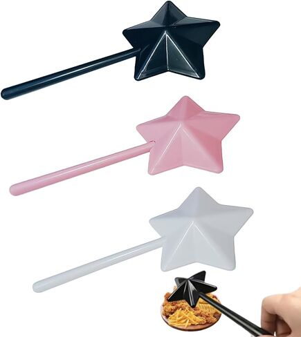 3 أجهزة كمبيوتر ملحية من الهزازات والفلفل ، والملح السحري على شكل نجمة ، وموزعات الفلفل ، وموزع التوابل الملح والفلفل (أبيض أسود وردي) in Kuwait