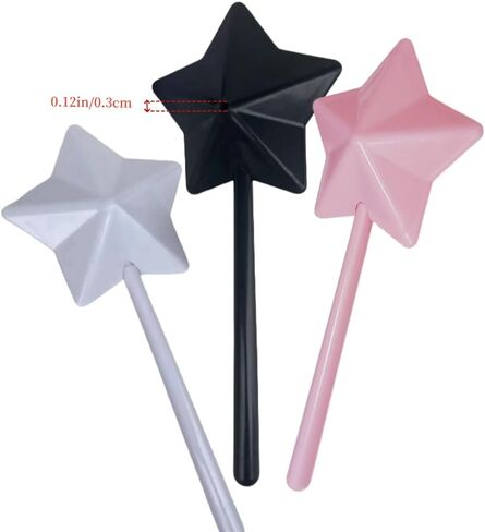 3 أجهزة كمبيوتر ملحية من الهزازات والفلفل ، والملح السحري على شكل نجمة ، وموزعات الفلفل ، وموزع التوابل الملح والفلفل (أبيض أسود وردي) in Kuwait