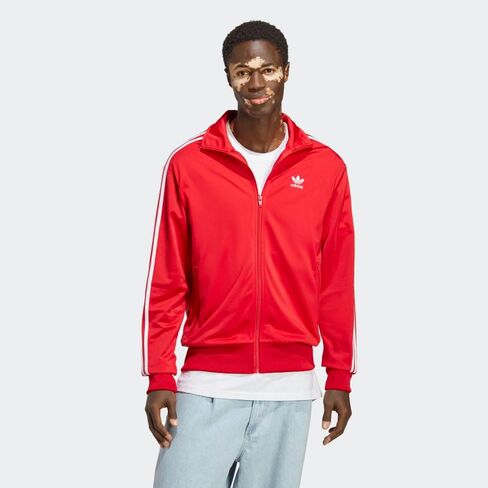 ADIDAS ORIGINALS MEN'S ADICOLOR CLASSICS FIREBIRD LOOSE FIT TRACK JACKET, COLLEGIATE GREEN, MEDIUM in Saudi Arabia