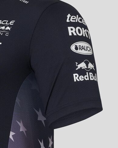 Red Bull Racing F1 Men's 2024 Special Edition America Race Team T-Shirt in Kuwait