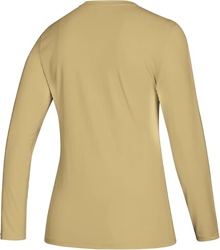 adidas Creator Long Sleeve Top - Women's Training M Sand/White in Saudi Arabia