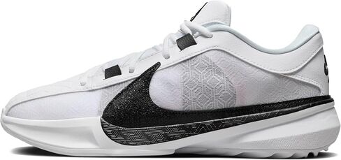 Nike Giannis Freak 5 (Team) Basketball Shoes (DZ2946-100, White/White/Black) in Saudi Arabia