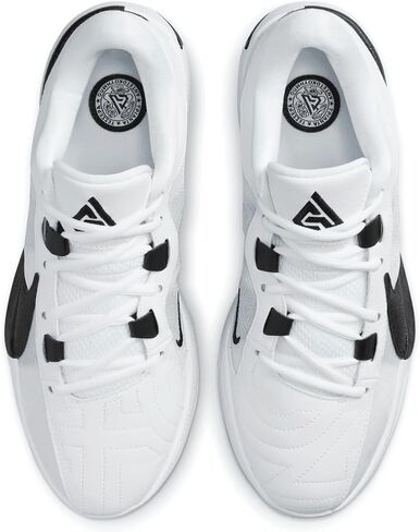 Nike Giannis Freak 5 (Team) Basketball Shoes (DZ2946-100, White/White/Black) in Saudi Arabia