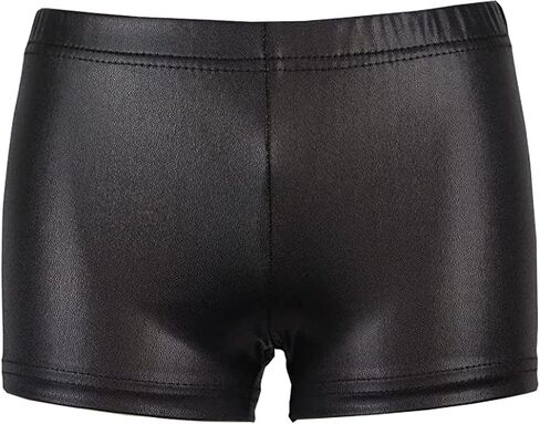 Girls Dance Shorts Girls' Sparkle Dance Tumbling Athletic Gymnastics Shorts – 2 Pieces in Saudi Arabia