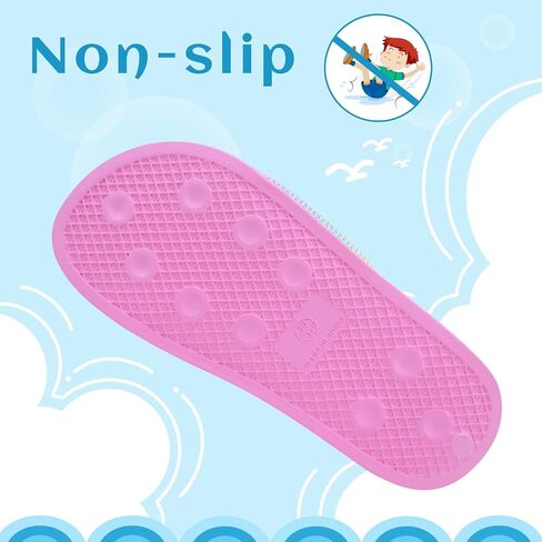 WateLves Girls Sandals Boys Slide Sandals Kids Summer Slippers Slip On Sandals for Outdoor Beach Pool Shower (Glitter Scales,30) in Saudi Arabia