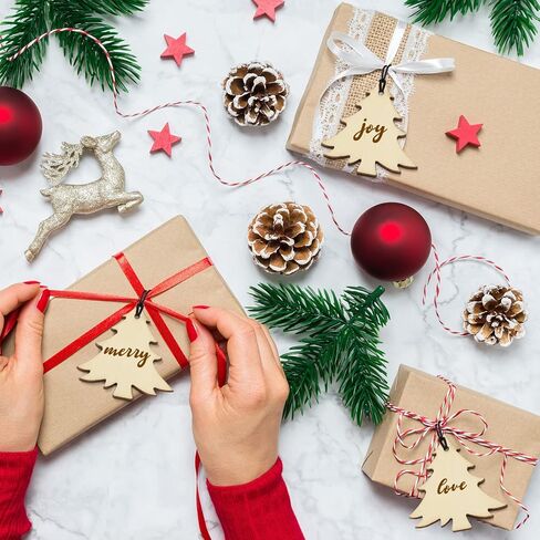 12 قطعة من منديل عيد الميلاد خواتم الشجرة من منديل الأشجار الخشب خواتم العطلة من منديل رينغز ريفي حامل منديل الخاتم in Kuwait