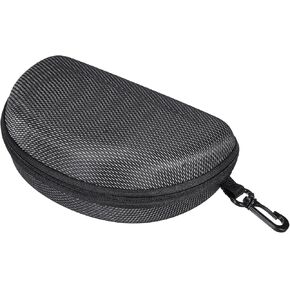 PATIKIL Hard Ski Goggle Case, EVA Sports Glasses Case Shockproof Snowboard Goggles Box, 7.48" x 4.72" x 2.76", Gray