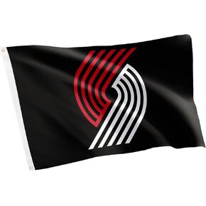 Desert Cactus Portland Trail Blazers Flag Team NBA National Basketball Association 100% Polyester Indoor Outdoor 3x5 feet Flags (Flag J)