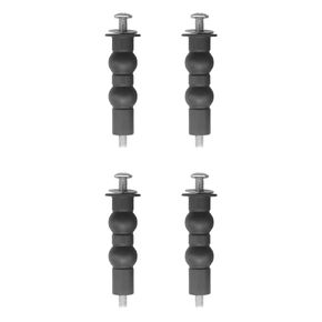 4 Pack Universal Toilet Seat Screws for Toilet Seat Top Tightening Nut Hardware kit.Fit for TOTO American Standard Kohler and More,Toilet Seat Hinges Replacement,Toilet Seat Bolt
