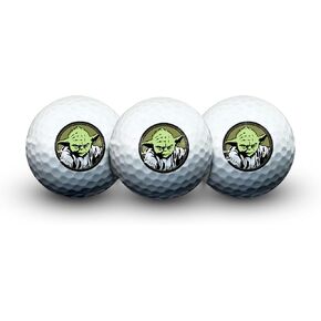 Team Effort LE Golf Ball Pack of 3 Star Wars Yoda