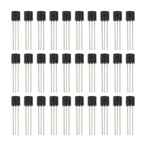 Create idea 100 Pcs Transistor Sortiment Set TO-92 NPN BC550C PNP BC560C for Audio Amplifiers Signal Processing Electronic Circuit Designs