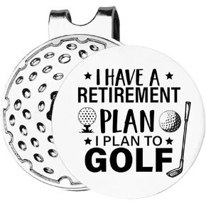 هدايا التقاعد Tsuyawu - لدي خطة تقاعد أخطط لعلامة كرة الجولف - علامة جولف مضحكة مع هدية غولف مقطع غولف - إكسسوارات الجولف لمحبي الجولف لاعب الجولف in Kuwait
