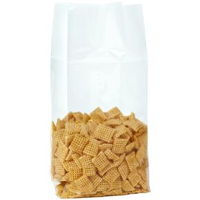 Aviditi PBG126 Gusseted Polypropylene Bags 1.5 Mil, 5" x 2 1/2" x 11", Clear (Pack of 1000)