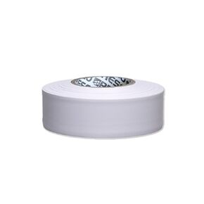 Presco Taffeta Roll Flagging Tape [2.5 mils Thick]: 1-3/16 in. x 300 ft. (White) [Non-Adhesive]