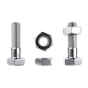 US STAINLESS 10 Pieces Stainless Steel 316 A4 1/2"-13 x 2" UNC Hex Head Bolt F593 and F594 Nut