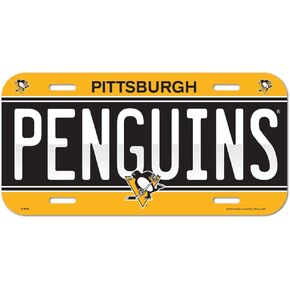 Wincraft NHL Pittsburgh Penguins 85241414 License Plate