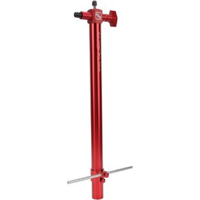 Raguso Derailleur Alignment Tool, Aluminium Alloy Accurate Calibration Derailleur Alignment Tool Portable Easy 360° Rotation for Repair(Red)
