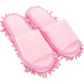PACKOVE Washable Mop Slippers Clean Slippers Slippers Washable Floor Mop Slippers Household Tools for Office Home Room