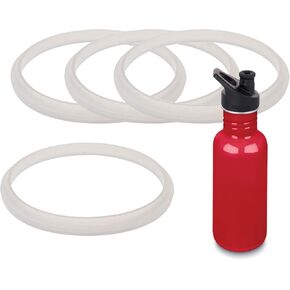 Impresa Compatible 4 Pack Gaskets/O-Rings for Klean Kanteen Classic Cap