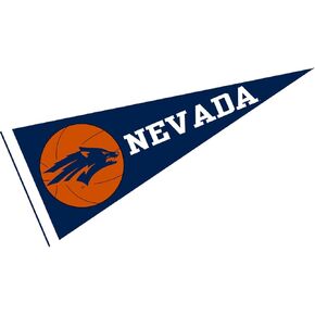 College Flags & Banners Co. Nevada Wolfpack Basketball Pennant