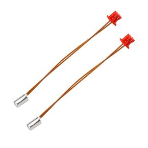 2pcs Sprite Extruder Pro Temperature Sensor High Temperature Pro Thermistor 300℃ OD 3mm Compatible with Creality Ender3 S1 Pro, CR10 Smart Pro, Sermoon V1 Pro 3D Printer (300C Thermistor)