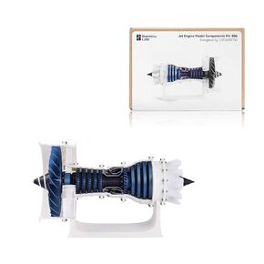 for Bambu Lab Makerworld MH006 Jet Engine Model Components kit 006 Engine Aircraft 3D Printed DIY Parts Compatible with Bambulab P1P/P1S/A1/X1/X1C/X1E -Prints NOT Included-NOT for A1 Mini