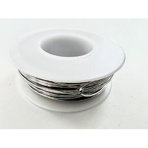 Proffessional Grade Safety Lock Wire, Soft Stainless Steel Lockwire 1/4 lb Spool Stainless Steel Annealed for use in Aviation or Automotive Made in USA (16WA Dia 0.041", Spool)