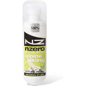 NZEROWAX – Organic Wax, Universal Applicator 100 ml | Wax for Ski, Snow 100% Vegetable, Sustainable and Eco