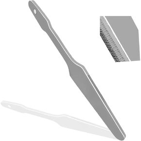 Silver circular file, fret,grain polishing kit for many guitar types, fine file teeth, professional choice