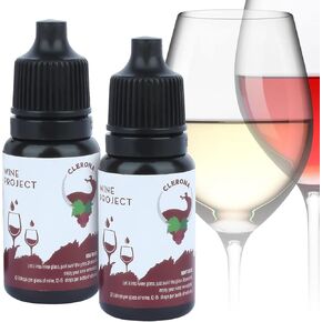Wine Wand Wine Filters Remove Histamines and Sulfite Remover, Natural Wine Wands Filters for Red and White Alleviates Headaches, Prevent Wine Sensitivities(Bottle of 2)