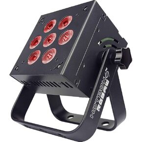 Blizzard Lighting Blizzard Hotbox 5 5-in-1 RGBAW LED Color Mixing & Advanced Electronics Stage Lighting, 5.00 x 5.00 x 4.00