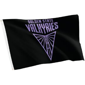 Desert Cactus Golden State Valkyries Flag Team WNBA 100% Polyester Indoor Outdoor 3x5 feet Flag (Design A)