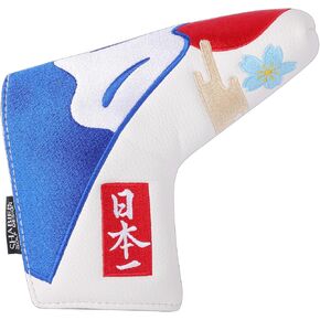 SHABIER Golf Putter Cover Mt. Fuji, Japan Design Headcover for Blade Golf Putter Head Cover