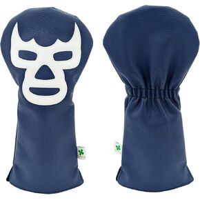 Foretra Driver Headcover - Mexican Luchador Wrestler Mask Novelty Funny Golf Club Covers - Premium Quality Golf Head Covers for Men Women Essential Golf Accessory - Universal Fit for Golf Clubs