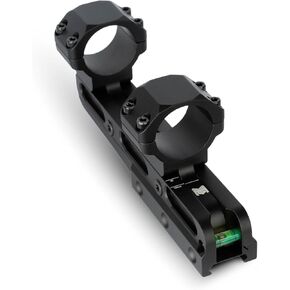 Monstrum Balrog Adjustable Scope Mount with Integrated Bubble Level | 30 mm Diameter with 1 inch Diameter Inserts
